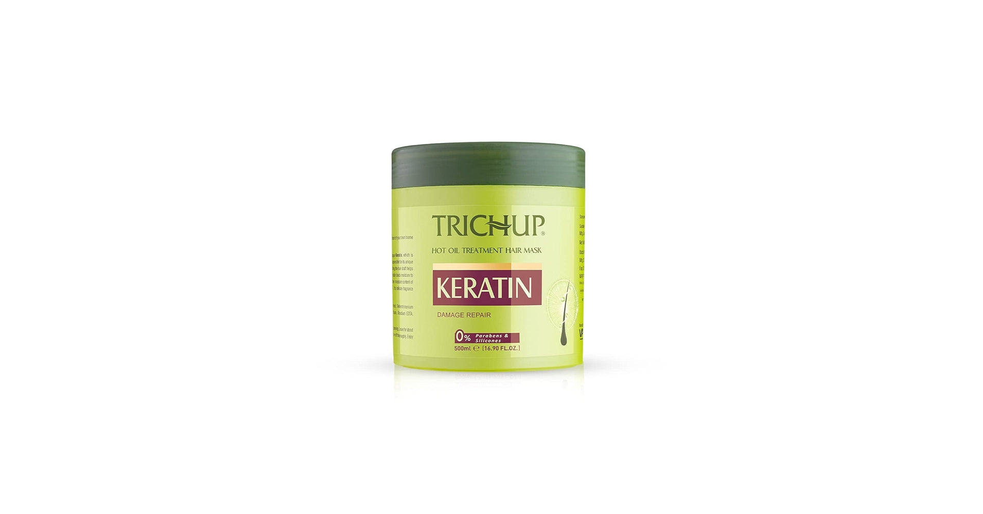 Trichup Keratin Hot Oil Treatment Hair Mask – Masque Capillaire à la Kératine - 200ml