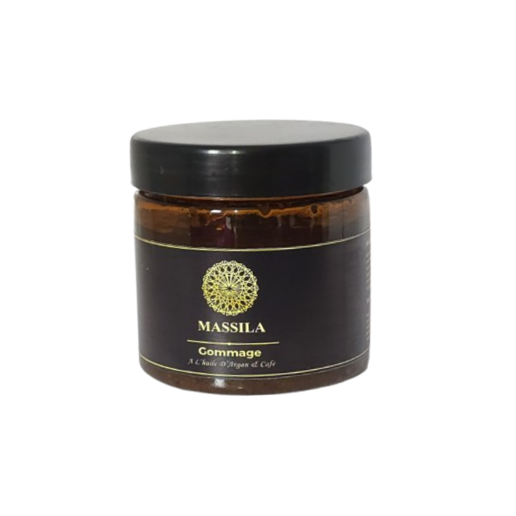 MASSILA Gommage à l'Huile d'Argan et au Café - 200g