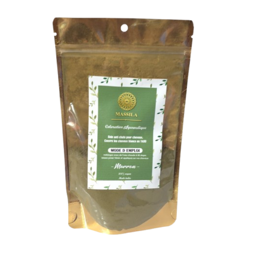 MASSILA Coloration Capillaire Ayurvédique Naturelle