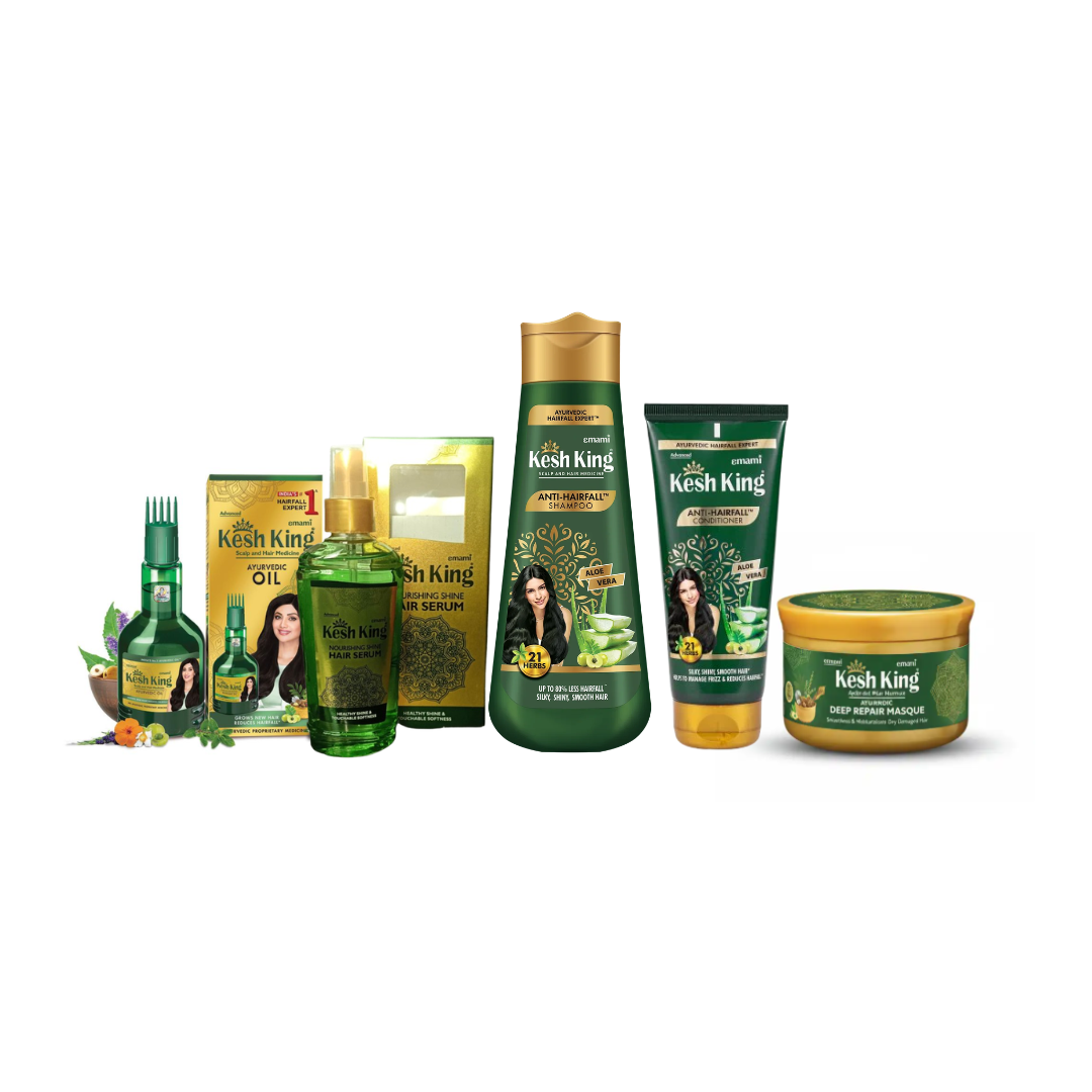 Pack Complet Soin & Réparation des Cheveux Massila | Routine Capillaire 5 Étapes