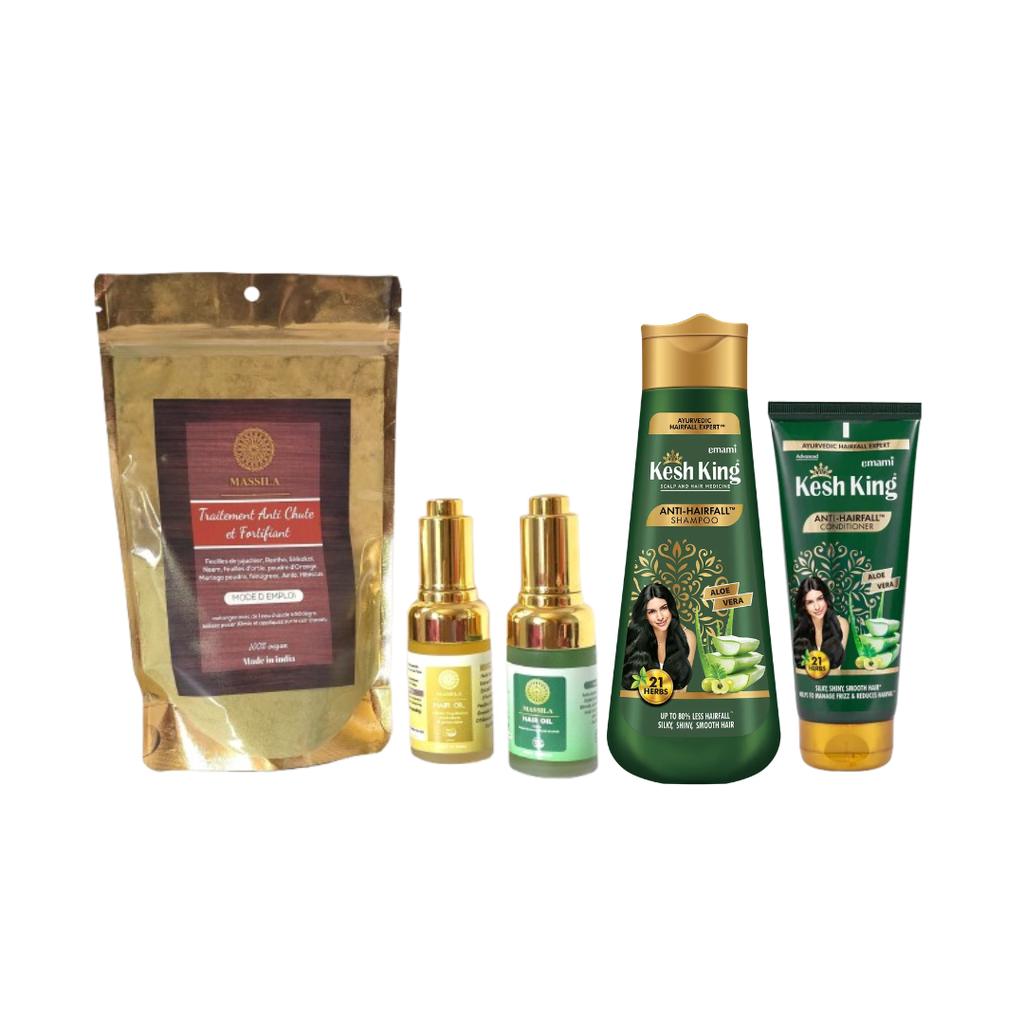 Rituel Anti-Chute Personnalisé – Force & Croissance Capillaire