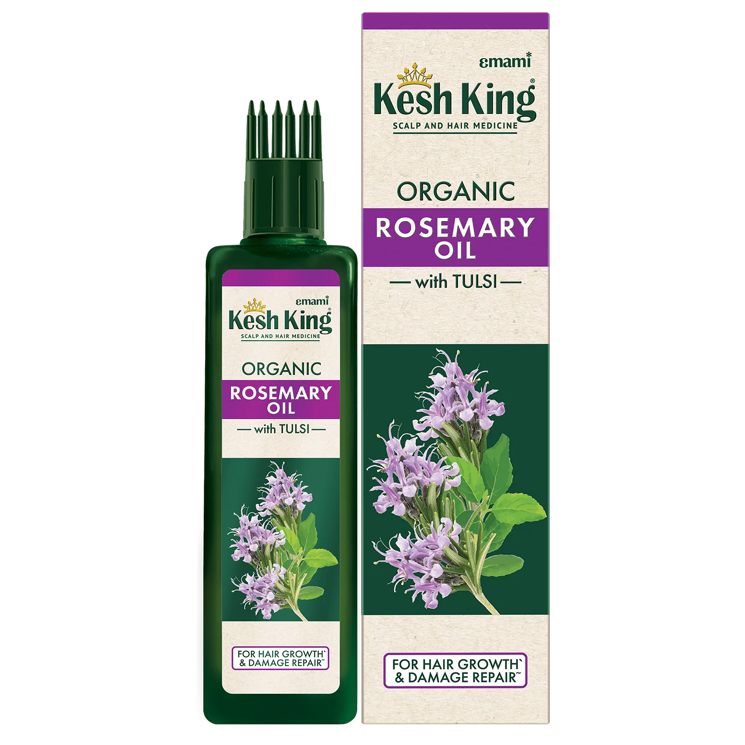 Huile de Romarin Bio Kesh King - 200ml