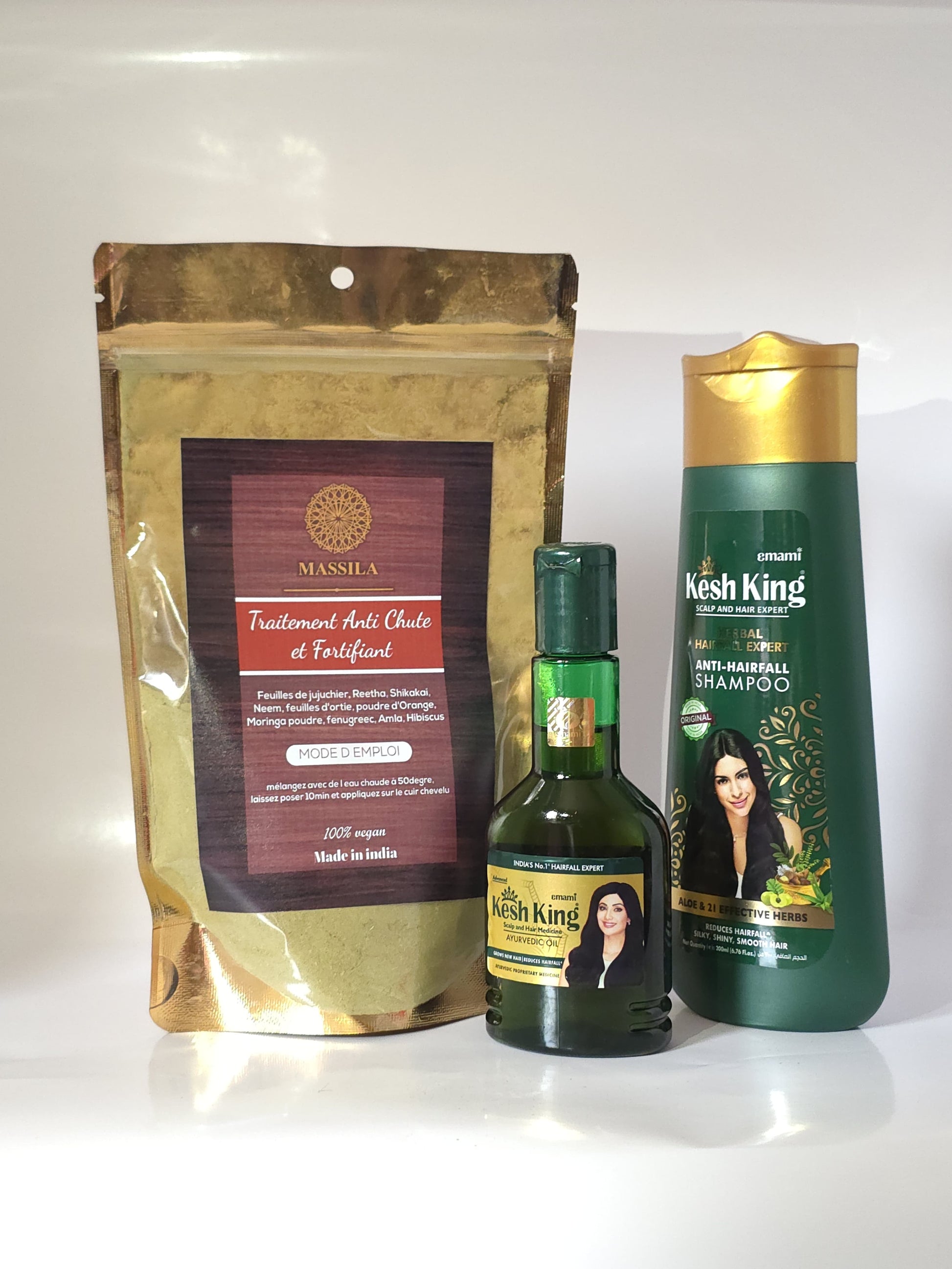 Le Kit Anti-Chute Kesh King Ayurvédique
