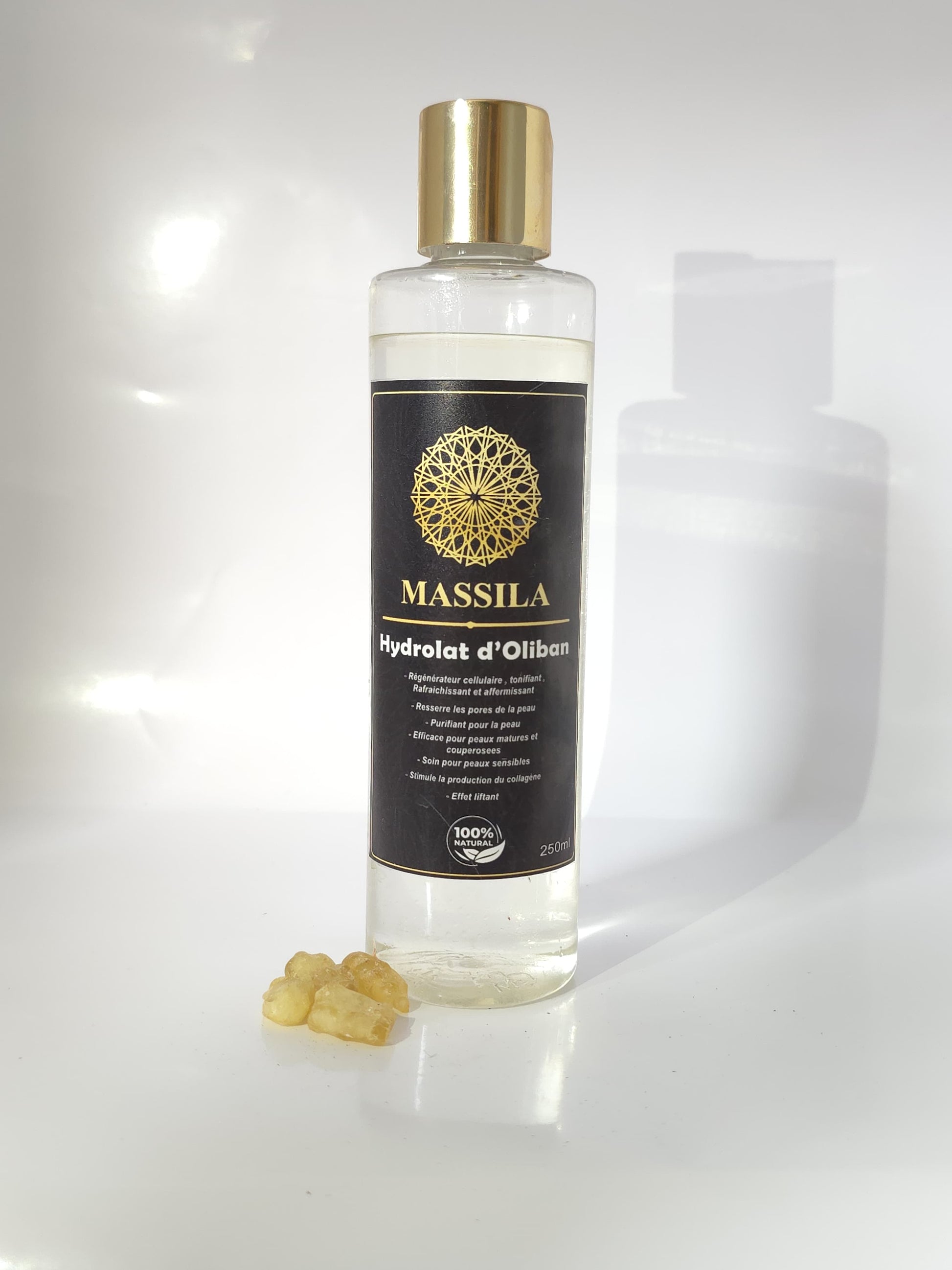 MASSILA Hydrolat d'Oliban - Eau Florale Régénérante & Liftante - 250ml
