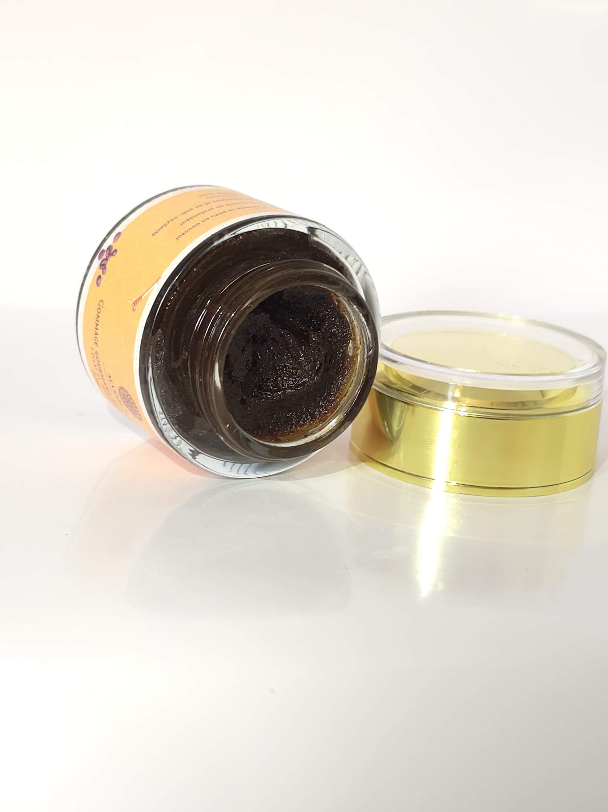 Gommage Gourmand au Café et Miel Massila - Pour l'Éclat et la Jeunesse - 50ml