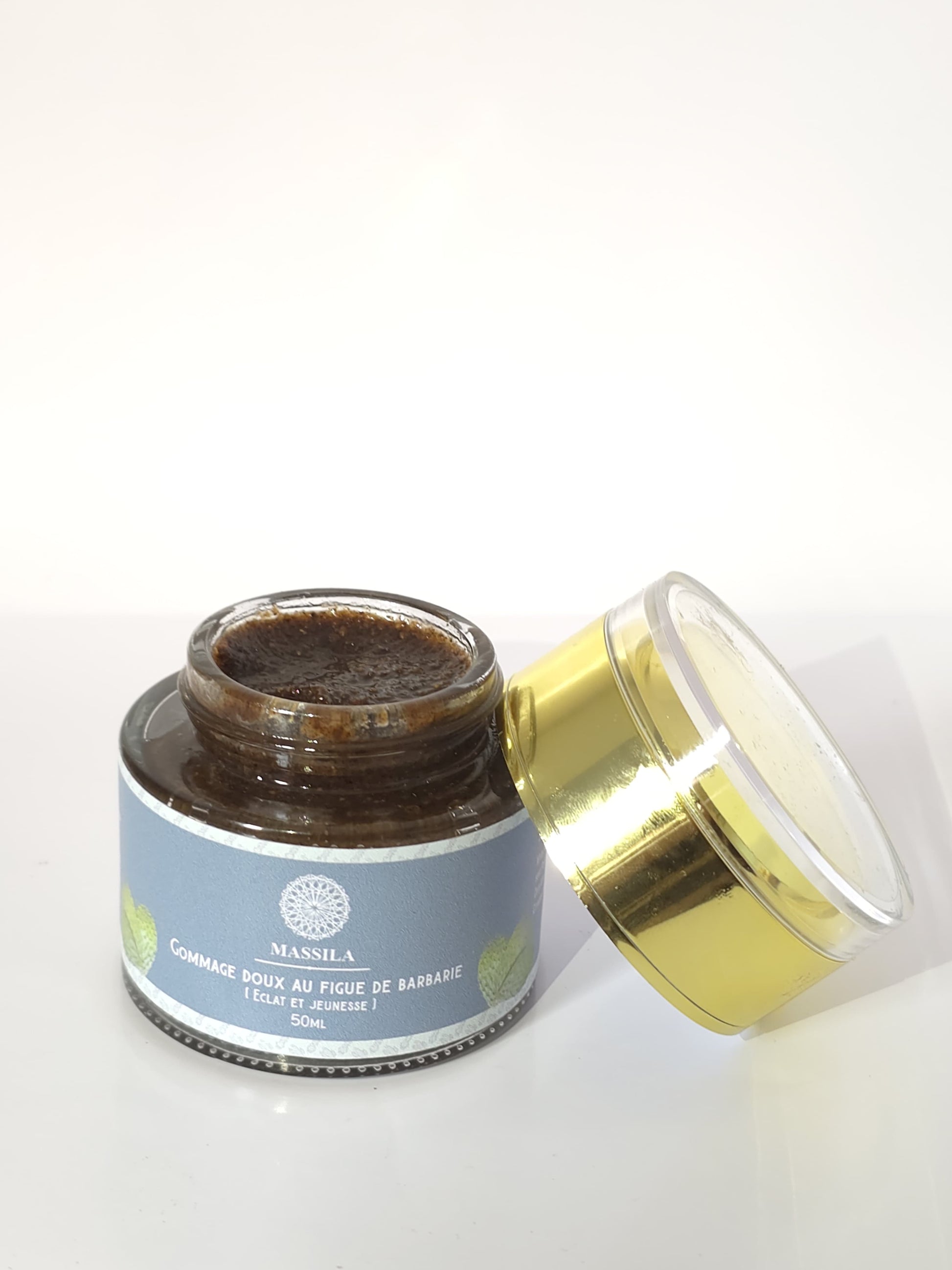 Gommage Doux à la Figue de Barbarie Massila - Pour l'Éclat et la Jeunesse - 50ml