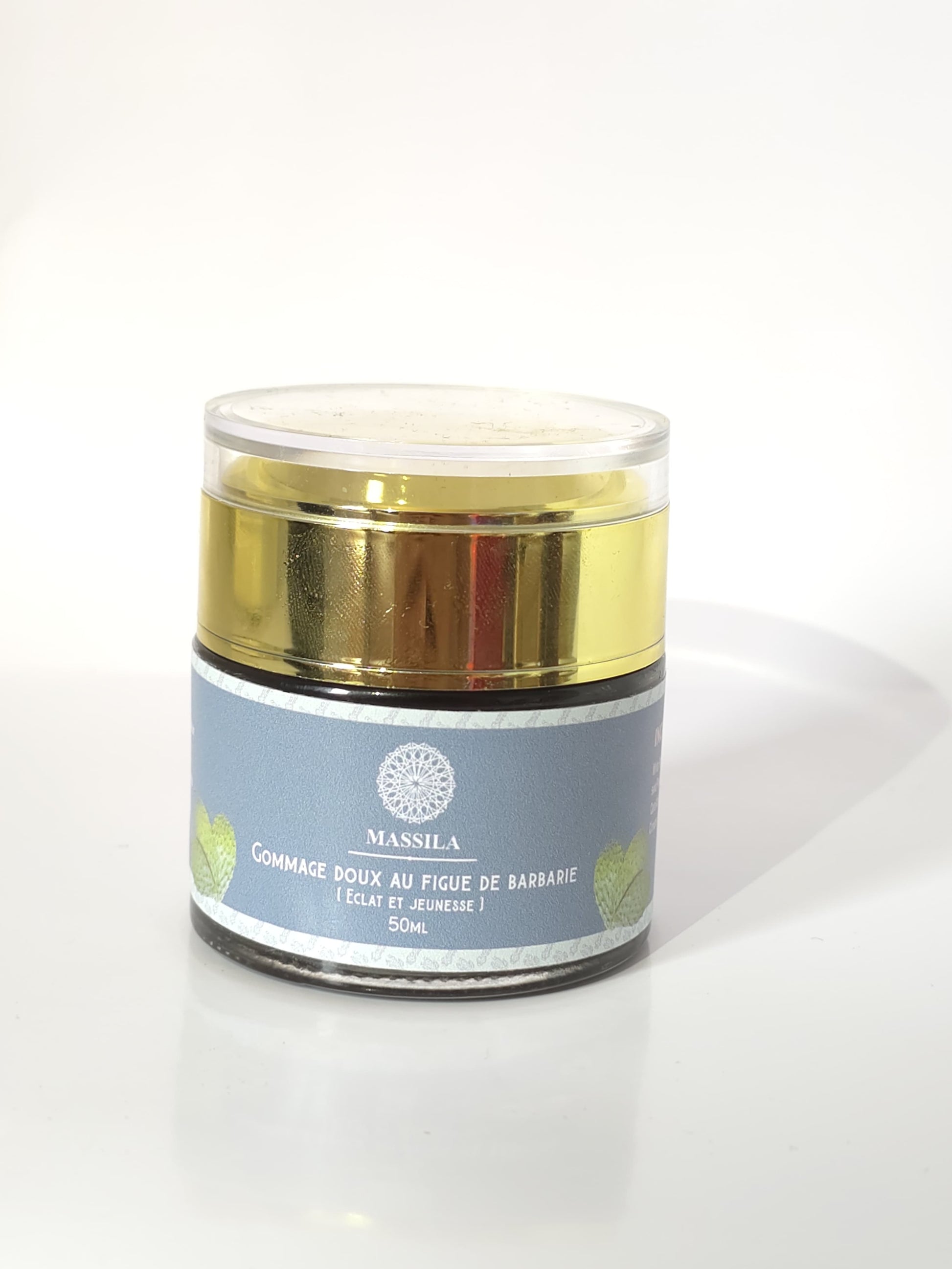 Gommage Doux à la Figue de Barbarie Massila - Pour l'Éclat et la Jeunesse - 50ml