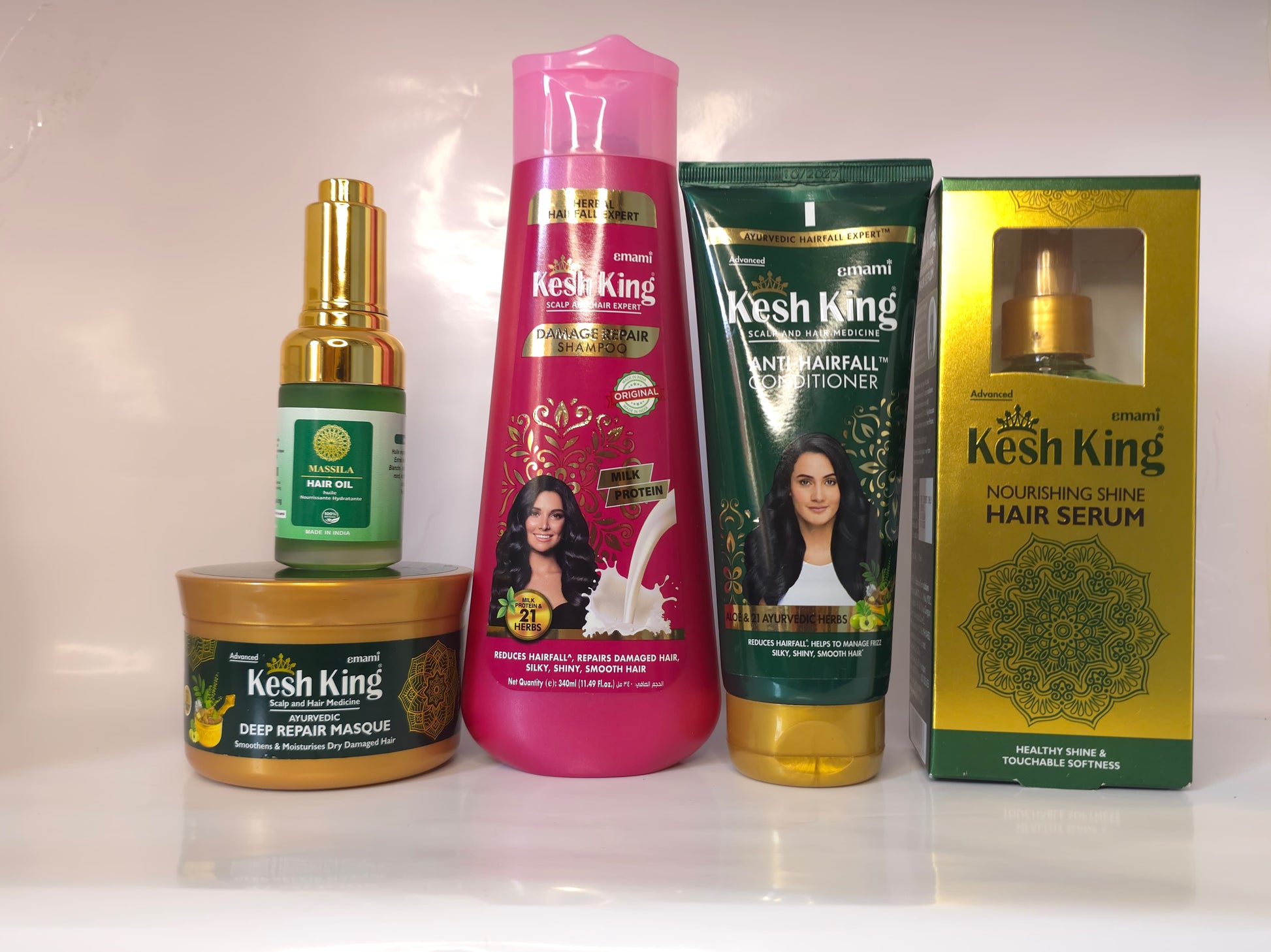 Kit Réparation et Brillance Intense – Pour Cheveux Très Secs et Abîmés