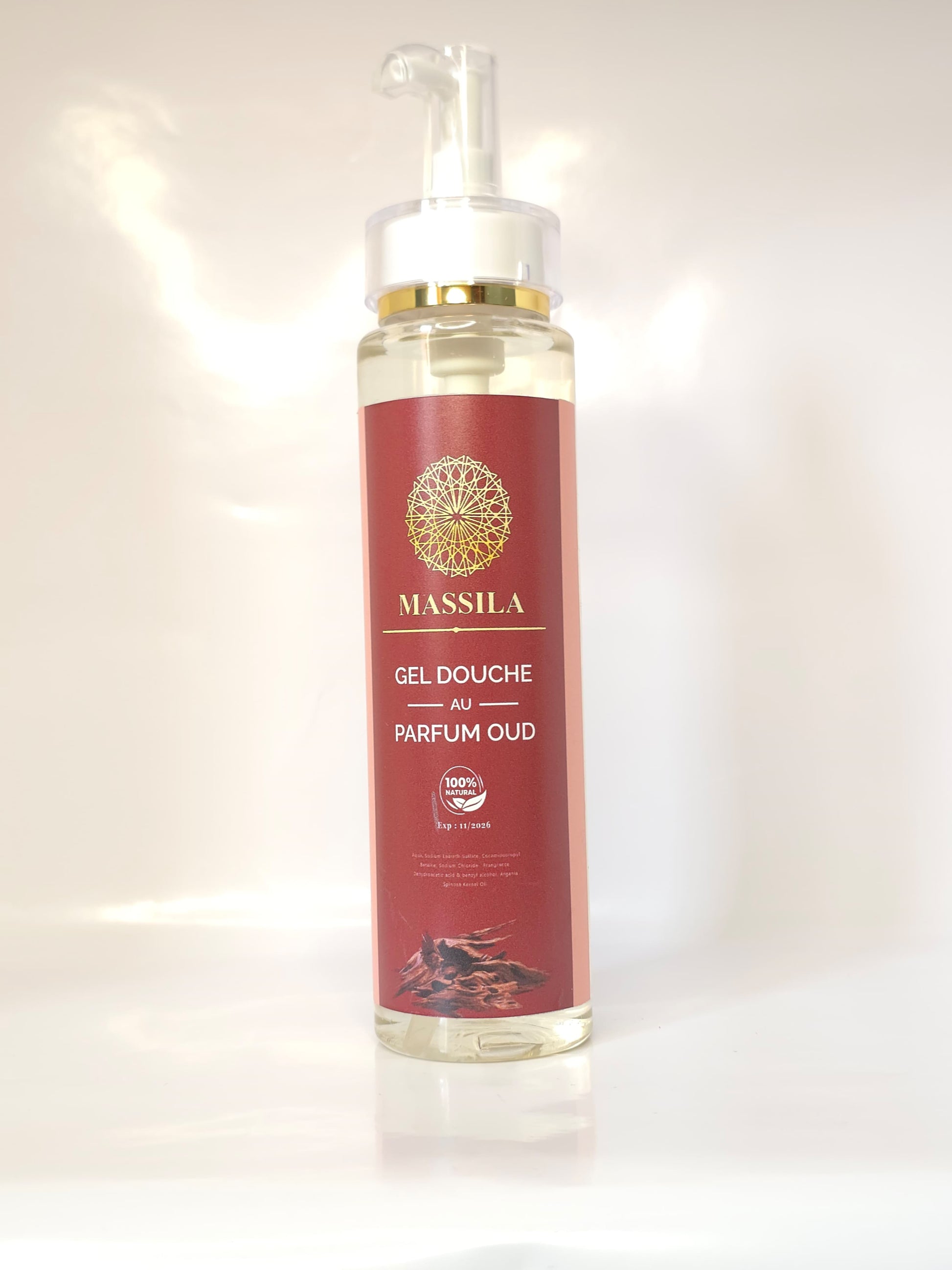 جل استحمام بعطر العود