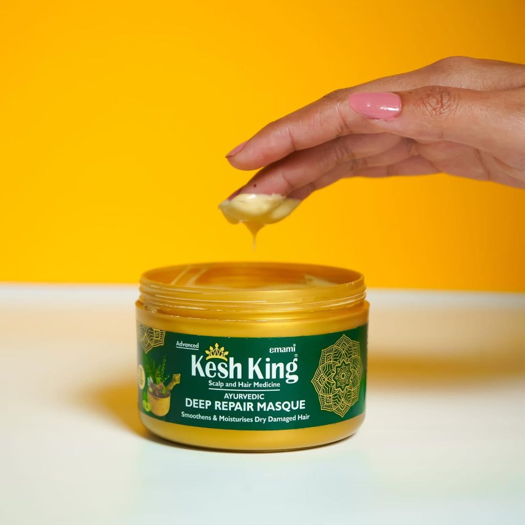 Kesh King Masque Réparateur Ayurvédique Profond – 200 ml