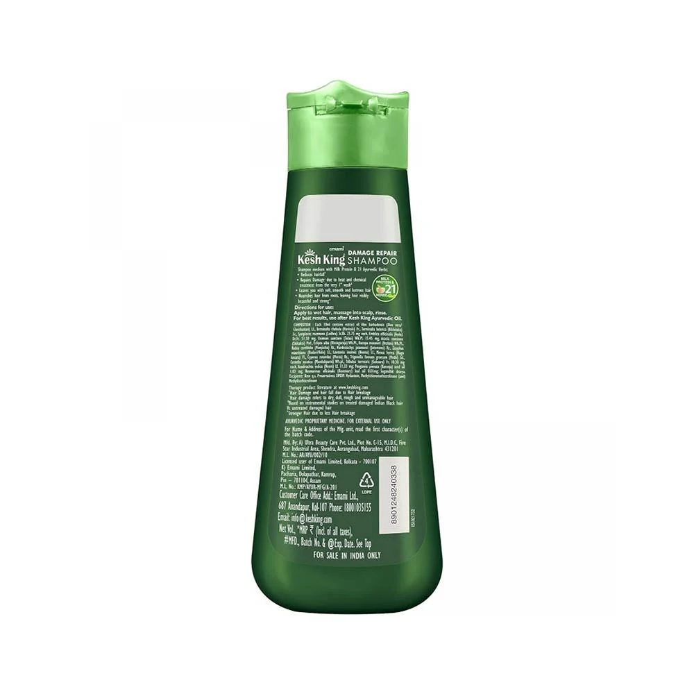 Shampoing ayurvédique réparateur Kesh King - 200 ml